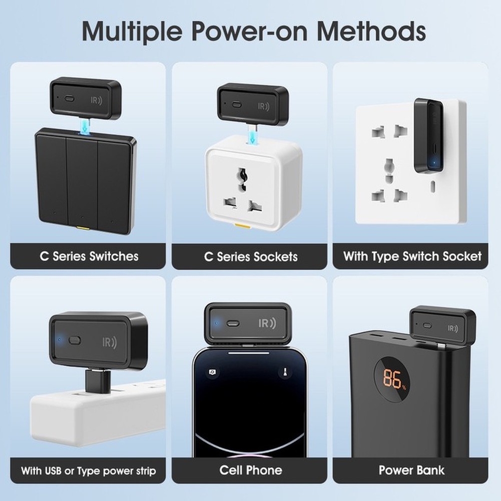 Diy Home Automation Hub - สำหรับฮับควบคุมระบบบ้านอัจฉริยะ รีโมทอินฟราเรดอัจฉริยะ ระยะสัญญาณ 15 เมตร การส่งสัญญาณ