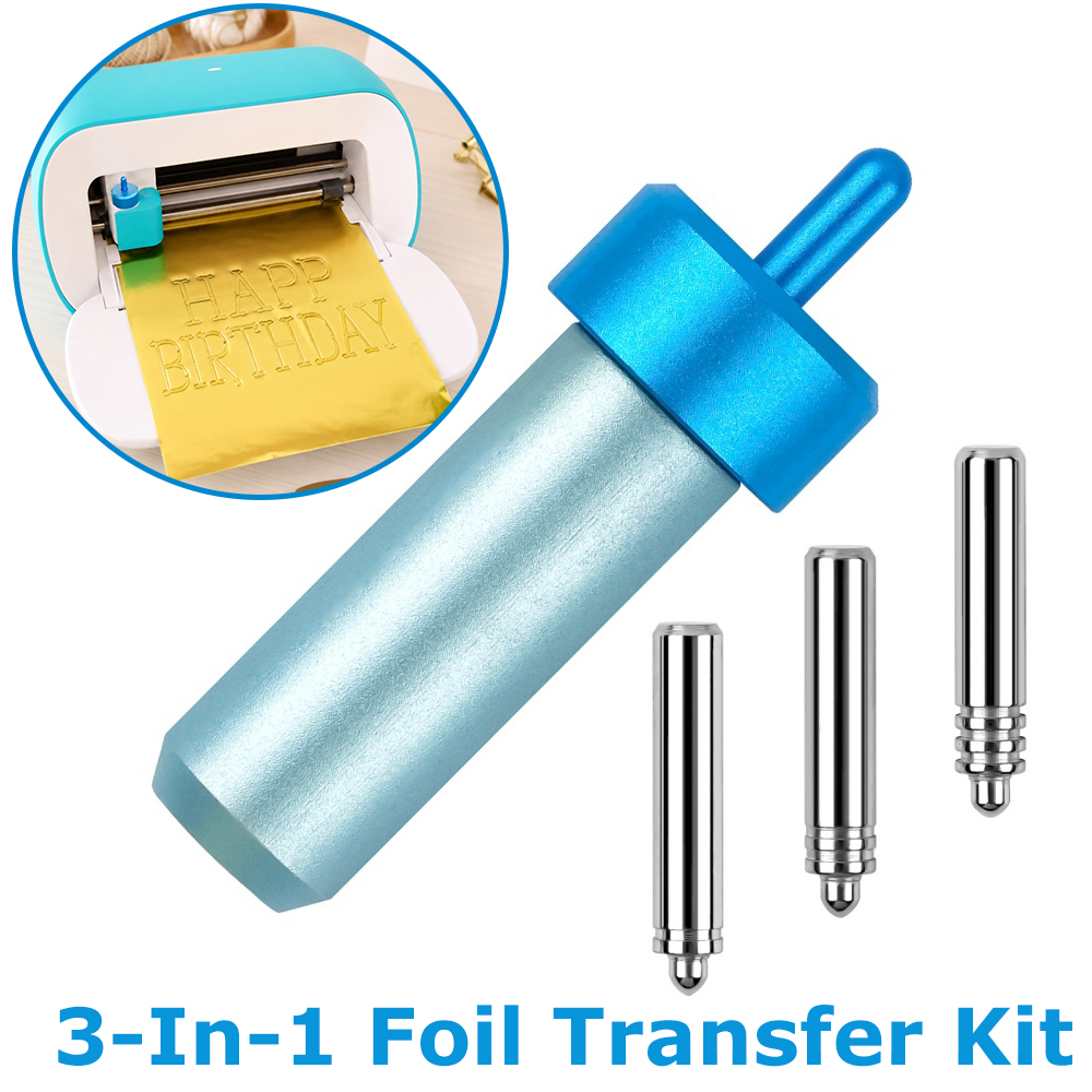 Diy Automation - ชุดอุปกรณ์ถ่ายโอนฟอยล์ 3 in 1 พร้อมหัวปากกาแบบละเอียด ปานกลาง