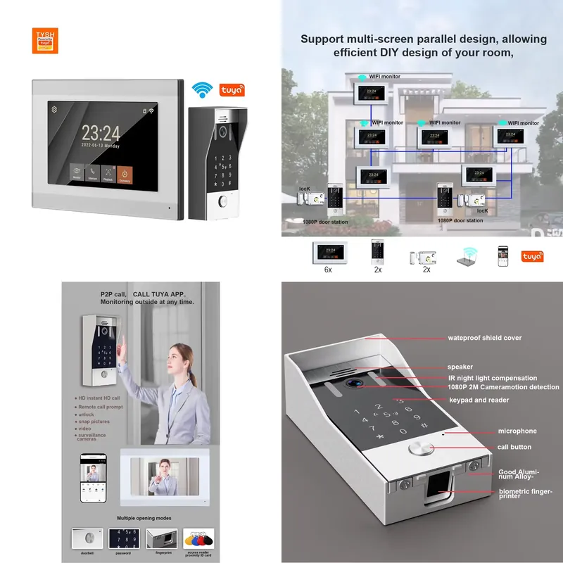 TYSH วิดีโอโฟนอัจฉริยะ 2 สาย แ - Smart Doorbell Wired บทวิจารณ์และราคา