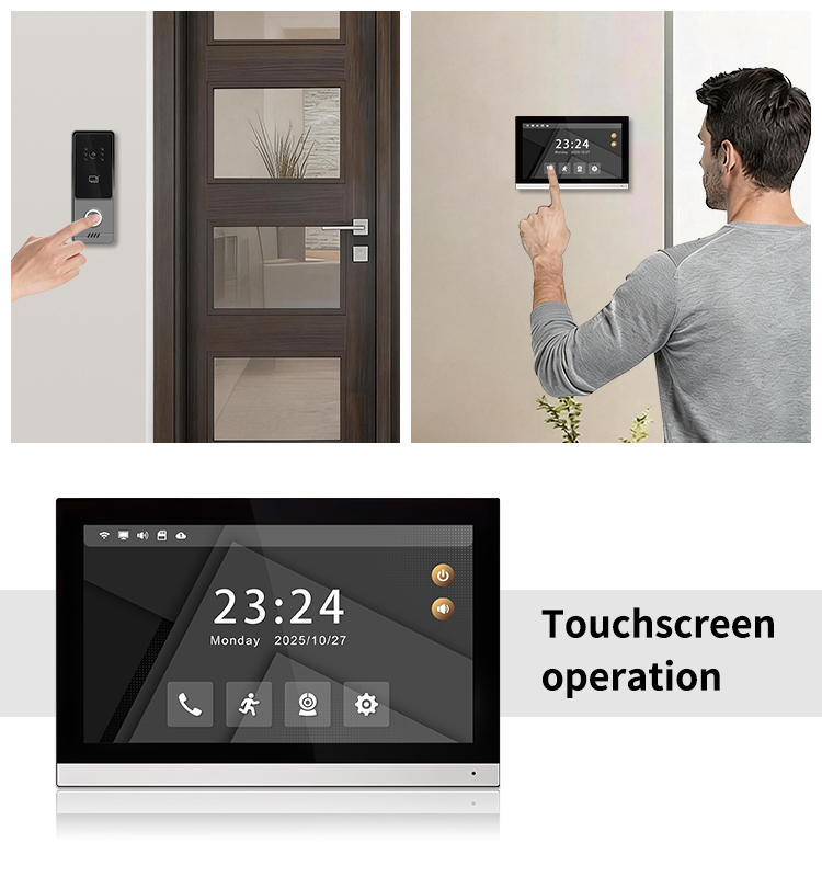 ระบบอินเตอร์คอมวิดีโอ 2 สาย 10 - Smart Doorbell Wired บทวิจารณ์และราคา