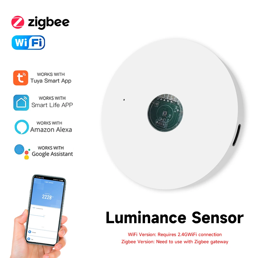 Tuya WiFi/ZigBee Light Sensor  - Home Automation Technology บทวิจารณ์และราคา