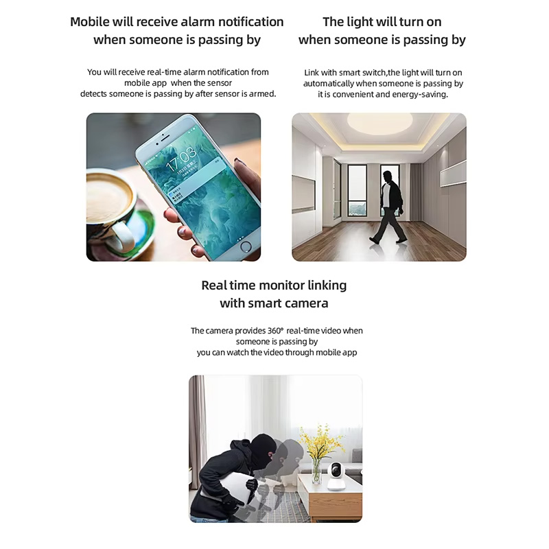 เซ็นเซอร์ตรวจจับความเคลื่อนไหว - Home Automation Technology บทวิจารณ์และราคา