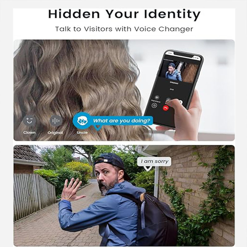 ieGeek 2K Doorbell กล้องไร้สาย - Smart Doorbell Wired บทวิจารณ์และราคา