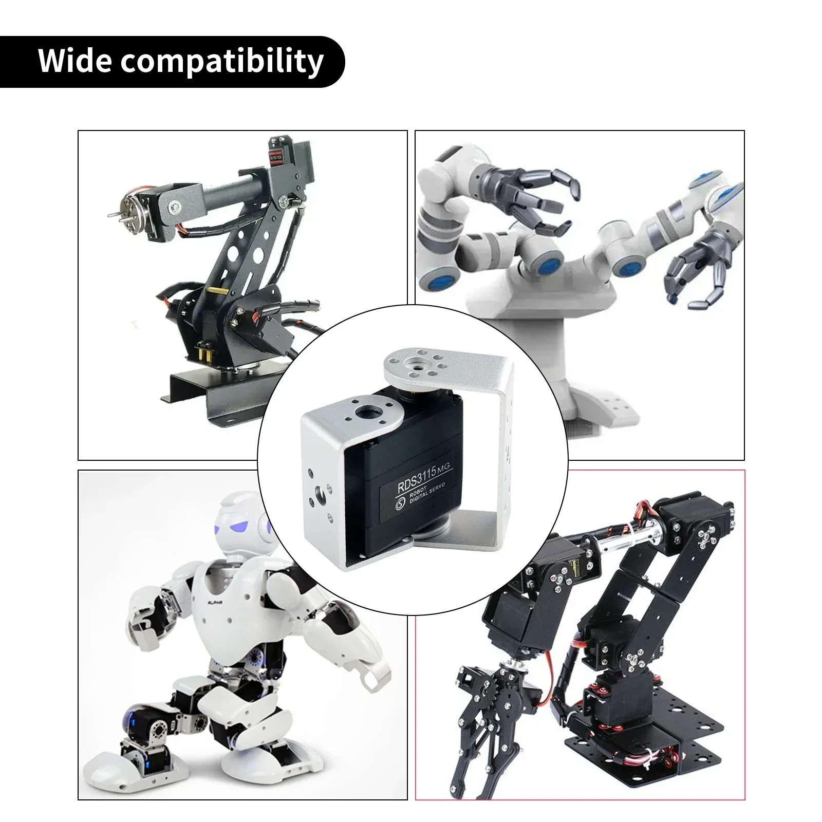 RDS3115MG เซอร์โวดิจิตอล17กก.  - Diy Automation บทวิจารณ์และราคา